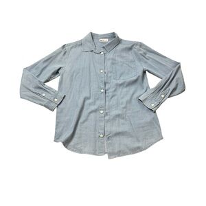 Epic Threads | Boy Large 14-16 Light Blue Chambray Button Down Shirt
